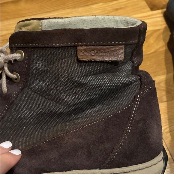 Columbia Brown Leather Chukka Boots main image 4